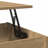 Coffee Table Artisan Oak 80x50.5x41.5 cm Engineered Wood 856931