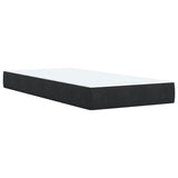 Box Spring Bed with Mattress Black 90x190 cm Velvet 3286194