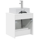 Wall-Mounted Sink Vanity White 49.5 x 41 x 62.5 cm 890278