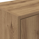 Garage Wall Cabinets 2 pcs Artisan Oak Engineered Wood 860642