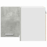 Hanging Cabinet Concrete Grey and White 57 x 57 x 40 cm 884189