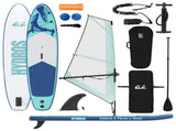 Inflatable SUP Board with Sail HYDROS 330 x 76 x 15 cm for 42039136