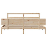 Bed Frame with Headboard without Mattress 180x200 cm Super King 3306092