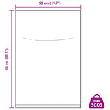 Woven Sacks 100 pcs White 50 x 80 cm PP 42032372