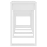 808603 Nesting Tables 3 pcs White Engineered Wood