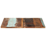 Square Table Top 80x80 cm 25-27 mm Solid Reclaimed Wood 286062