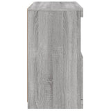 Sideboard with LED Lights Grey Sonoma 60x37x67 cm 836656