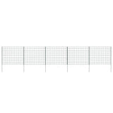 146102 Garden Fence Set 77,5x64 cm Green