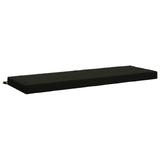 2-Piece Bench Cushions SOEST 2 pcs 100% Polyester Black 950329