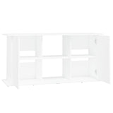 Aquarium Stand White 121x41x58 cm Engineered Wood 833615