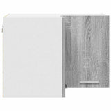 Hanging Cabinet Grey Sonoma and White 57 x 57 x 40 cm 884191