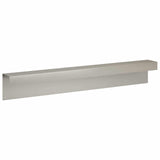 Garden Cover Profile 2 pcs 100 x 10 x 15 cm Stainless Steel 8012914