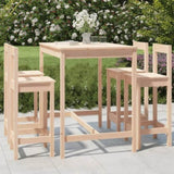 5 Piece Garden Bar Set Solid Wood Pine 3154750