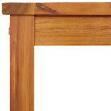 Garden Bench 80x35x45 cm Solid Wood Acacia 319418