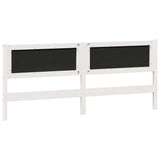 Headboard Other White and light grey 200 cm Solid pine wood 878993