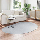 Area Rugs HUARTE Grey 140 x 200 cm Polyester 4103736