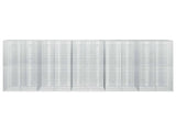 Gabion with 5 mm Wire and 5x2.5 cm Mesh 500x20x200 cm 3463636