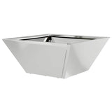 Garden Planter 5 pcs Silver 35 x 35 x 15 cm Galvanised Steel 873807