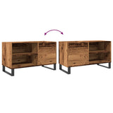 Record Cabinet Old Wood 84.5x38x48 cm Engineered Wood 857244