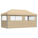 Party Tent Folding Beige 292 x 580 x 315 cm Oxford Fabric 42023654