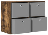 Sideboard with Drawer Smoked Oak 68.5 x 32 x 67 cm 8000544