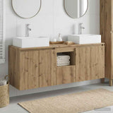 Bathroom Cabinet Set 3 pcs Artisan Oak 49.5 x 41 x 62.5 cm 3405656