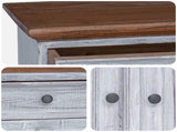 Storage Cabinet 63 x 30 x 79 cm Solid Mahogany Wood 42012414