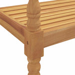 Batavia Bench 150 cm Solid Wood Teak 319147