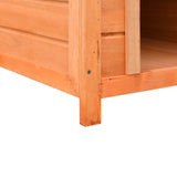 ZNTS Dog House Solid Pine & Fir Wood 72x85x82 cm 170639