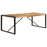 Dining Table 220x100x75 cm Solid Mango Wood 247408
