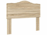 Bed Frame with Headboard Sonoma Oak 70 x 190 cm Engineered Wood 3413258