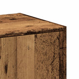 Apothecary Cabinet Old Wood 30x41x144.5 cm Engineered Wood 855176
