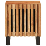 Bedside Cabinet 40x34x46 cm Solid Wood Acacia 377418