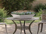 Garden Planter 5 pcs Silver 50 x 50 x 15 cm Stainless Steel 873833