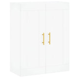 Highboard White 69.5x34x180 cm Engineered Wood 3199865