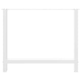 Dining Table Legs White 2 pcs 100x cm Steel 4013321