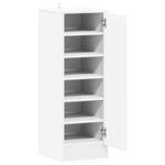 Shoe Cabinet White 32x35x92 cm Engineered Wood 808972