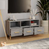 TV Cabinet Grey Sonoma 102x36x50 cm Engineered Wood 817496