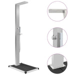 ZNTS Outdoor Shower with Tray WPC Stainless Steel 3051290