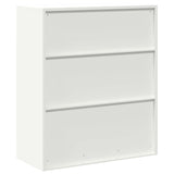 Storage Cabinet White 90 x 40 x 105 cm Steel 891651
