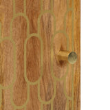 Side Cabinet 40x33x75 cm Solid Wood Mango 358308