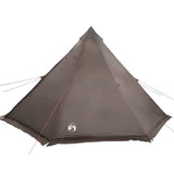 Family Tent Tipi 8-Person Brown Waterproof 4009450