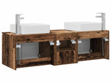 Bathroom Cabinet Set 3 pcs Old Wood 49.5 x 41 x 63 cm 3405645