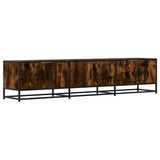 TV Cabinet Smoked Oak 180x35x41 cm Engineered Wood 3300787