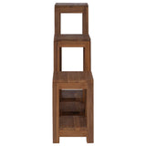 Plant Stand 3 pcs Natural 25 x 25 x 80 cm Solid Teak Wood 42026905