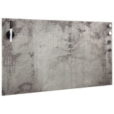 Wall Mounted Magnetic Board Glass 100x60 cm 327473