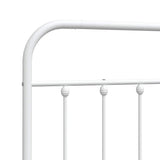 Metal Replace Headboard White 150 cm 352661
