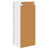 Hanging Cabinet Smoked Oak 40 x 31 x 100 cm Engineered Wood 884382