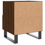 Bedside Cabinets 2 pcs Brown Oak 40x35x47.5 cm Engineered Wood 827499