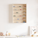 Wooden Collector's Display Case with 6 Shelves 40x8.5x55cm 4017381